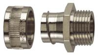 ssu20-m20-m Flexicon Straight, Conduit Fitting, 20mm Nominal Size, M20, Stainless Steel IP40 rating
