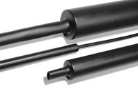 323-11150 HellermannTyton Halogen Free Heat Shrink Tubing, Black 115mm Sleeve Dia. x 1m Length Up to 4:1 Ratio, MU47 Series