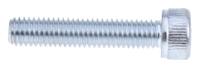 491-5259 RS PRO Bright Zinc Plated Steel Hex Socket Cap Screw, DIN 912, M5 x 25mm