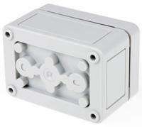 11040201 Spelsberg TK PS Series Grey Polystyrene Enclosure, IP66, Grey Lid, 94 x 65 x 57mm