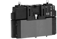 5763820220 EMERSON ? AVENTICS 5/3 Pneumatic Solenoid Valve - Pilot/Pilot CD01-PA Series 12, 24V dc