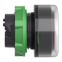 zb5aw543 Schneider Electric Harmony XB5 Series Red Illuminated Spring Return Push Button Head, 22mm Cutout, IP66, IP67