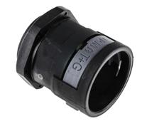 bvnv-p299 PMA Straight, Conduit Fitting, 29mm Nominal Size, PG29, PA 6, Black IP68 rating