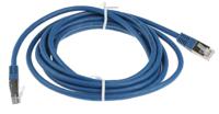 411-457 RS PRO, 3m Cat6, Blue RJ45 to Male RJ45 Male, S/FTP Shielded, Terminated PVC Sheath