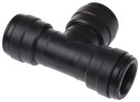 pm0222e JG Speedfit Plastic Pipe Fitting, 90° Push Fit Equal Tee, 22mm