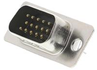 10090769-p154alf Amphenol Communications Solutions 15 Way Panel Mount D-sub Connector Plug, 2.29mm Pitch