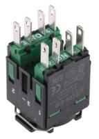 zb6z3b Schneider Electric Harmony XB6 Contact Block 2NO Faston Connectors terminal
