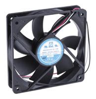 619-6494 RS PRO Axial Fan, 12 V dc, DC Operation, 151.2m³/h, 5W, 370mA Max, 120 x 120 x 25mm