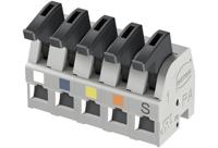 14310516201201 HARTING har-flexicon Series PCB Terminal Block, 5-Contact, 5mm Pitch, 1-Row, Spring Clamp Termination
