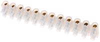 cs30ntpe HellermannTyton Terminal Strip, 76A, Screw Termination