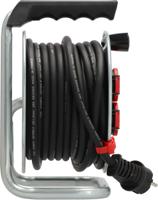 1207911 brennenstuhl 10m 4 Socket Type E - French Cable Reel Open Reel, 230 V, IP44