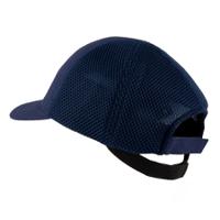 basc02v05 SURFLEX Navy Standard Peak Bump Cap, ABS Protective Material