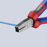 97-62-145-a Knipex 97 Hand Crimp Tool for Bootlace Ferrule, 0,25 → 2,5mm² Wire