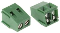 790-1165 RS PRO PCB Terminal Block, 2-Contact, 5mm Pitch, Through Hole Mount, 1-Row, Screw Termination