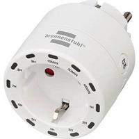 1506130 brennenstuhl White Plug Socket, 2 Poles, 13A, Type C - Europe, Type E - German, Indoor Use