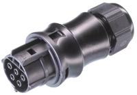 9605140531 Wieland RST20i5 Series Connector, 5-Pole, Female, 1-Way, Cable Mount, 20A, IP66, IP68, IP69