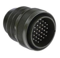 ms3106a-28-21p Amphenol Industrial, MS3106A, Copper Alloy 37 Way Cable Mount MIL Spec Circular Connector, Pin Contacts,Shell Size 28,