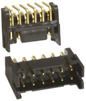 df11-12dp-2ds52 Hirose DF11 Series Right Angle Through Hole PCB Header, 12 Contact(s), 2 mm Pitch, 2 Row, Shrouded
