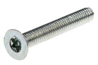 482-8149 RS PRO Bright Zinc Plated Countersunk Steel Tamper Proof Security Screw, M3 x 20mm