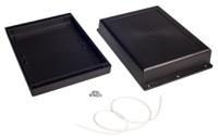 186-2249 RS PRO Black ABS Enclosure, IP65, IK07, Black Lid, 197.7 x 144.55 x 52.55mm