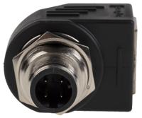 rjs-12d04fm-rs8001 Amphenol Industrial Right Angle Adapter