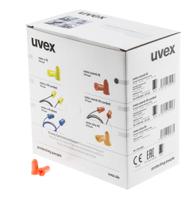 2112004 uvex uvex com4-fit Series Orange Disposable Uncorded Ear Plugs, 33dB Rated, 200 Pairs