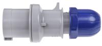 2131633 Scame IP44 Blue Cable Mount 2P + E Industrial Power Plug, Rated At 16A, 230 V