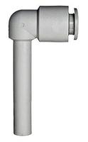 kq2w06-99a SMC KQ2 Series Elbow Tube-toTube Adaptor, Push In 6 mm to Push In 6 mm, Tube-to-Tube Connection Style