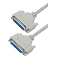 csmn25ff-25 L-Com Female D-Sub to Female D-Sub Cable assembly, 25ft PVC