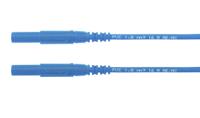 msfk-a341-1-100-bl Schutzinger Test lead, 16A, 1kV, Blue, 1m Lead Length