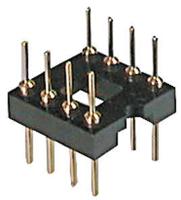 ar-18-stt ASSMANN WSW Straight Through Hole Mount 2.54mm Pitch IC Socket Adapter, 18 Pin Male DIP to 18 Pin Male DIP