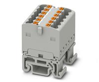 3002914 Phoenix Contact Distribution Block, 12 Way, 2.5mm², 17.5A, 500 V, Grey