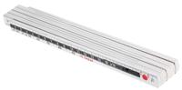 33232 Wiha 2m Plastic Metric Folding Ruler