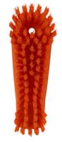 38907 Vikan Hard Bristle Orange Scrubbing Brush, 36mm bristle length, Polyester bristle material