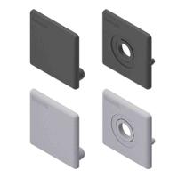 3842548820 Bosch Rexroth Grey Polypropylene Cover Cap