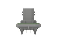 2-2378187-1 TE Connectivity 2-23781 Series Vertical Panel PCB Header, 10 Contact(s), 6 mm Pitch, 2 Row, Shrouded