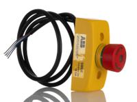 2tla030051r0400-smile-10-ea ABB Smile Series Twist Release Emergency Stop Push Button, Panel Mount, 32mm Cutout, 2NC