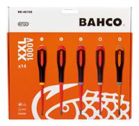 be-9876s Bahco Phillips; Pozidriv; Slotted; Torx Insulated Screwdriver Set, 14-Piece