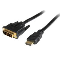 hddvimm2m StarTech.com, 2m Male HDMI to Male DVI-D Single Link High Speed 1920 x 1200