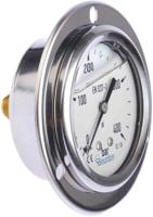 mit3-b22b38 Bourdon Analogue Pressure Gauge 400bar Back Entry 63mm Outside Diameter