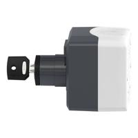 xald144 Schneider Electric XALD NO Control Station Switch 53mm Dark Grey/Light Grey Polycarbonate 68mm I/O 68mm