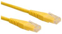 21151512 Roline21.15.15, 300mm Cat6, Yellow RJ45 to Male RJ45 Male