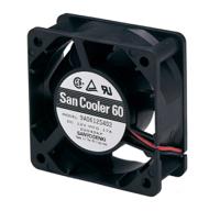 9a0612s4011 Sanyo Denki 9A Series Axial Fan, 12 V dc, DC Operation, 39.1m³/h, 2.04W, 170mA Max, 60 x 60 x 25mm