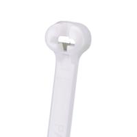 bt15i-mp Panduit Cable Ties, 155mm x 3.6 mm, Natural Nylon, Pk-1000
