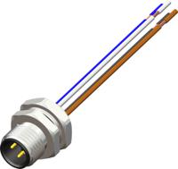 283-5007 RS PRO Industrial Circular Connector, 4 Contacts, Panel, M12 Connector, Plug, Socket, Male, IP67, RS PRO Series