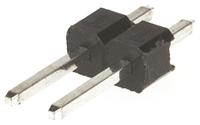 m20-9990245 HARWIN M20 Series Straight Through Hole Pin Header, 2 Contact(s), 2.54 mm Pitch, 1 Row, Unshrouded
