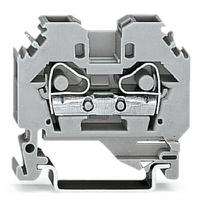 282-101-1 WAGO  282 Series Grey, 6mm², 2-Level, Cage Clamp Termination