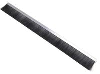 326-9971 RS PRO Black Aluminium, Nylon Brush Strip, 75mm