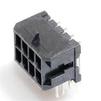 430450821 Molex 43045 Series Right Angle Through Hole PCB Header, 8 Contact(s), 3 mm Pitch, 2 Row, Shrouded