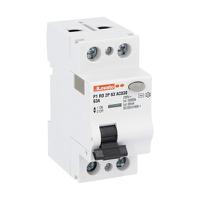 p1rd2p63ac030 Lovato P1RD Residual Current Circuit Breaker, 63A, 2 Pole, 30mA, Type AC, 230V ac